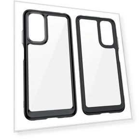 Shock Absorption TPU+Acrylic Hybrid Case — Phone Accessories, Smartwatch 2025