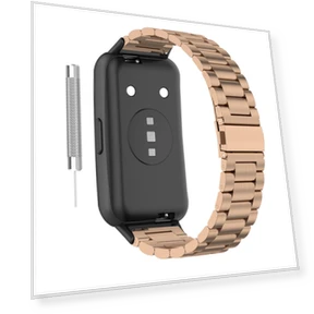 Stainless Steel Smart Watch Band — Fitness Bands, Smartwatch 2025