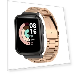 Three Beads Watch Strap with Watch Case Protector — Smartwatch Straps, Smartwatch 2025