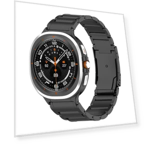 Titanium Steel Band — Bands, Smartwatch 2025