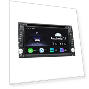 2 Din Android Car Stereo DVD Player — Stereo Receivers, Zen-Japan Electronics