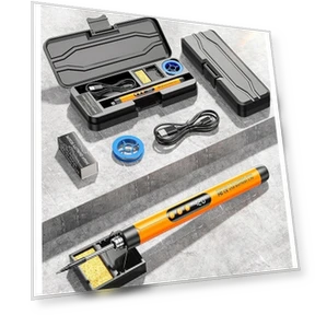 Adjustable Temperature USB Soldering Iron — Stations, huitong