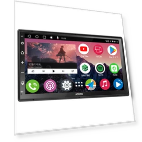 Android Audio Integrated 2DIN Car Stereo — Stereo Receivers, ATOTO