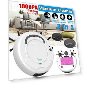 Automatic 3-in-1 Sweeping Robot — Smart Cleaning Robots, Angel 05