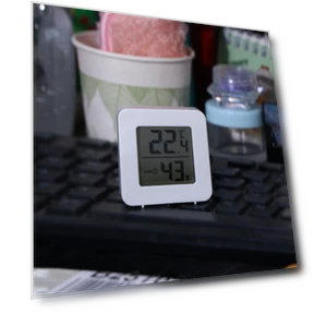 Digital Thermometer Humidity Meter Sensor — Home Climate Control, Fulai