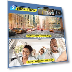 Dual Lens Dash Cam — Dashboard Cameras, Global Pavilion