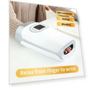 Electric Wireless Hand Massager with Heating — Back Relief Solutions, AVE