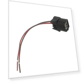Engine Coolant Temperature Sensor Connector Pigtail Harness Plug — Charge Temperature, FYUU-autoparts