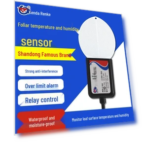 Leaf Surface Moisture and Temperature Sensor — Sensors, Discount Domain
