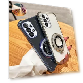 Luxury Shockproof Protective Cover with Magnetic Stand — Phone Accessories, Living utensils