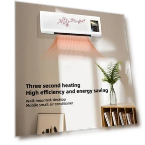Mini Air Conditioner with Remote Control — Cooling Solutions, Blissful Living