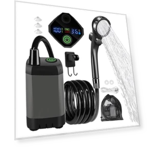 Portable Electric Shower — Shower Radios, jikaixiang