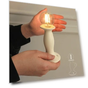Romantic Candle-shaped Lamp — Creative Lighting Solutions, JIOUjitang