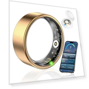 Sleep Monitoring Fitness Tracker Ring — Smart Rings, YULUCKGO