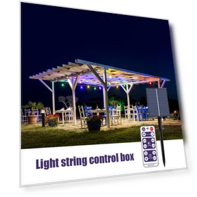 Solar Panel LED String Light — Outdoor String Lights, Homeware Essentials