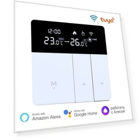 WiFi Thermostat for Electric and Water Heating Boilers — Remotes & Thermostats, Discount Domain