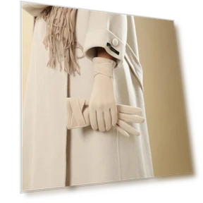 Winter Velvet Fingerless Gloves with Touchscreen — Gloves, Millioner