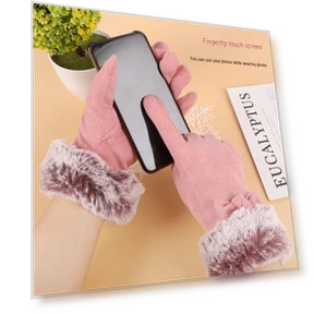 Women's Touchscreen Bicycle Gloves with Fleece Lining — Gloves & Mittens, Millioner