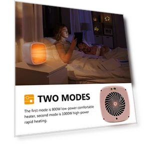 Ceramic Electric Heater — Portable Heating Solutions, YOUCIDI