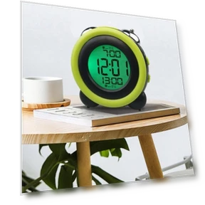 Digital Watch with Blue Backlight — Wearable Accessories, Weichao