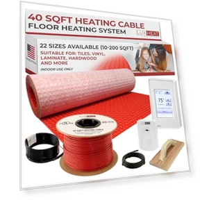 Electric Radiant Floor Heating System — Heaters, ProLux Materials