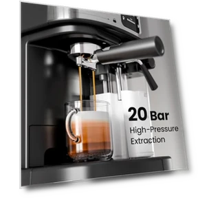Espresso and Cappuccino Machine — Coffee & Espresso Combos, Electactic