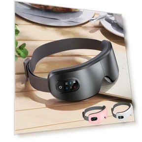 Eye Massager with Heating, Vibration, and Bluetooth Music — Rollers & Pens, ZCXU