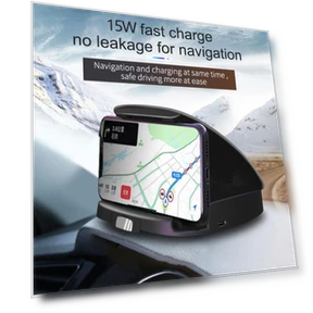 Intelligent Wireless Car Charger with Phone Holder — Phone Accessories, happybuySE