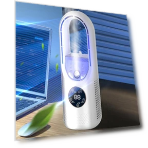 Personal Mini Air Conditioner with Cooling Fan — Portable Cooling Solutions, yuhangdei