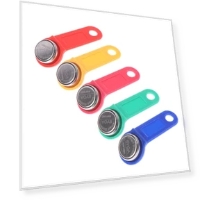 Plastic Rewritable RFID Touch Memory Key — Keyrings & Keychains, LuckyDay3