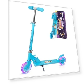 Scooter for Kids with Light up Wheels — Push Scooters, Nattork