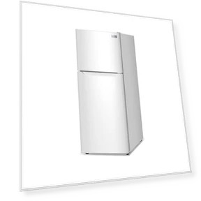 Top Mount Refrigerator with Freezer — Mini Fridges, BLACK+DECKER