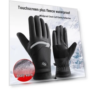 Touchscreen Gloves with Fleece Lining — Gloves & Mittens, Millioner