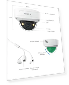 Vandalproof PoE Security Camera — Security Cameras, Reolink