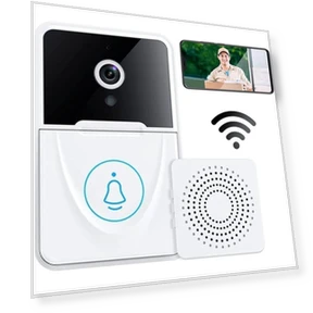 Wireless Doorbell Camera — Smart Home Security, Huaqiang North