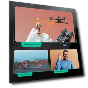 4K GPS Drone with Dual Cameras — Drones, Jardhom