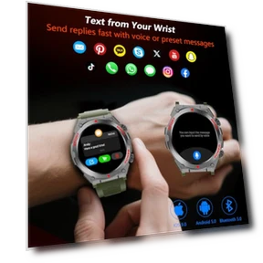 AI Smartwatch with Health Monitoring — Smartwatches, Bvlrksc