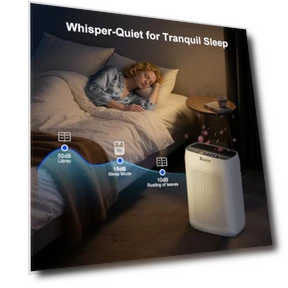 Air Purifier for Home Large Room — Activated Carbon Air Purifiers, VEWIOR
