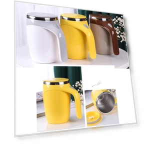 Automatic Self-Stirring Magnetic Mug — Beverage Warmers, ZCXU