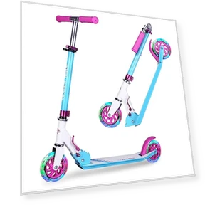 Collapsible Portable Kids Push Scooter — Push Scooters, LEADER RIDER