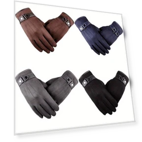Men's Leather Touchscreen Gloves — Gloves, mood jungle
