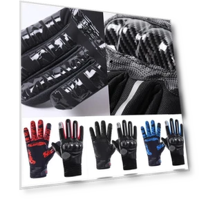Motorcycle Gloves with Touchscreen — Gloves, Freedom Outdoors