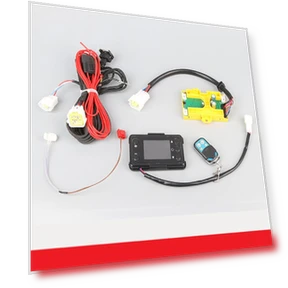 Parking Heater LCD Monitor Switch Remote Control Board Sensor Wire Kit — Heater Parts, FYUU-autoparts