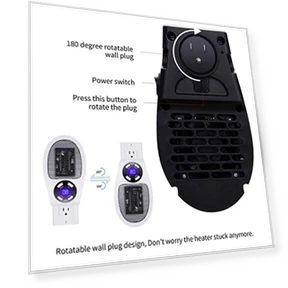 Programmable Space Heater with LED Display — Portable Heating Solutions, GiveBest