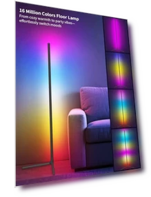 RGB Ambient Smart Floor Lamp — Standing Lights, Tyute