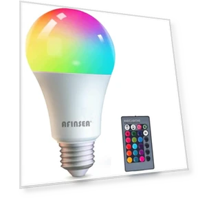 RGB Color Changing Light Bulbs — LED, AFINSEA