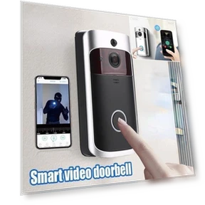 Smart Wireless Doorbell Security Camera — Smart Home Security, Free carnival