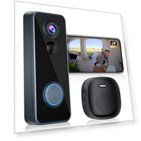 Wireless Doorbell Camera — Smart Home Security, KAMEP