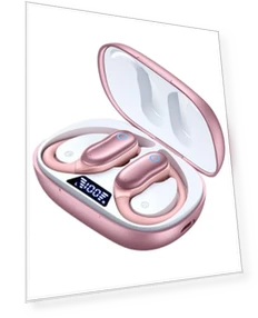 Wireless Earbuds with Earhooks — In-Ear Headphones, Generic
