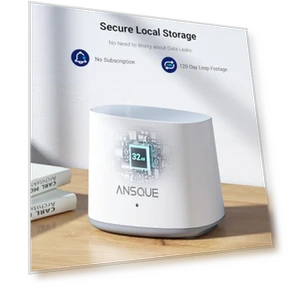 Wireless Outdoor Home Security Camera System — Smart Home Security, ANSQUE